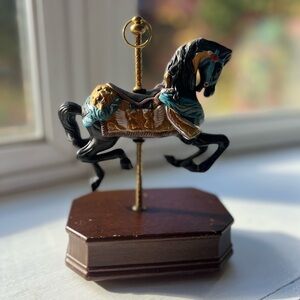 Vintage Carousel Horse Figurine